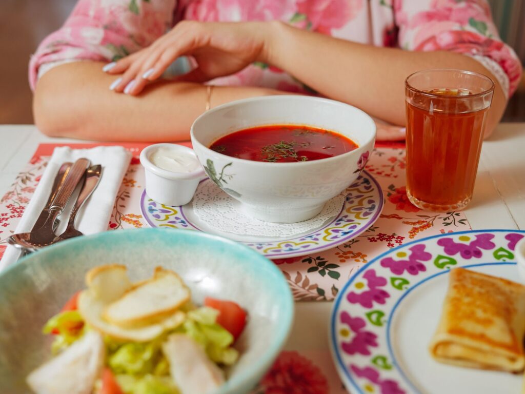 Руски борш с месо