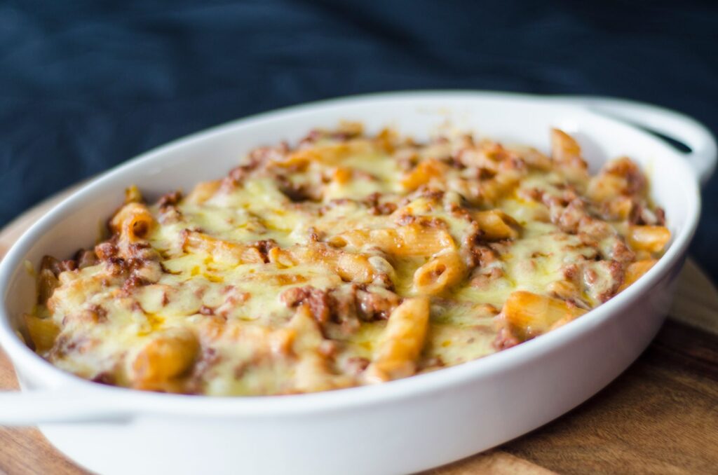 Мусака – спанак с макарони