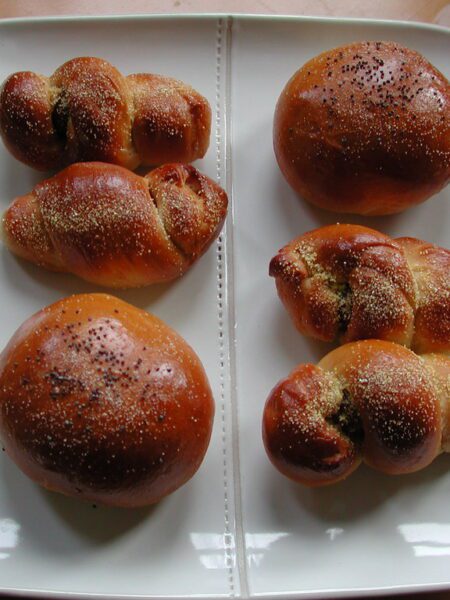 Печени бухти с плънка