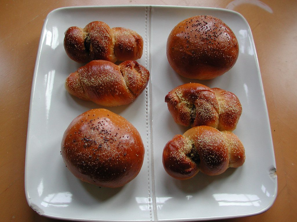 Печени бухти с плънка