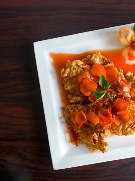 Моркови с доматен сос
